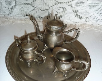 Silver plated coffee-Tea set
