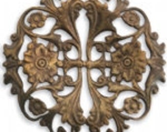 Vintaj 40mm Garden Trellis Filigree