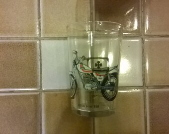 555) motorcycle collection glass
