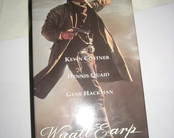 Wyatt Earp Two VHSs Movie