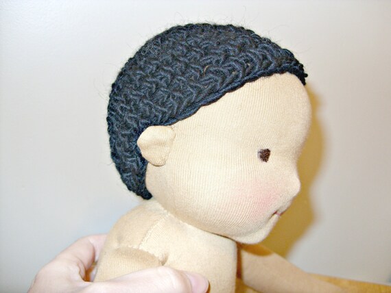 Crochet cap for doll wig Crochet cap for doll wig
