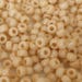 Japanese Seed Beads 11/0 Opaque Ecru Destash 30 grams