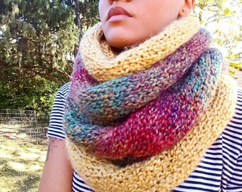 CUSTOM MADE - Xtra Long, Xtra Chunky Infinity Scarf