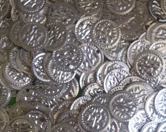 100 Coins brass Gold, Silver.