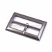 Rectangle Pin Buckle - Metal - 16mm - Nickel Black (1 PCS)