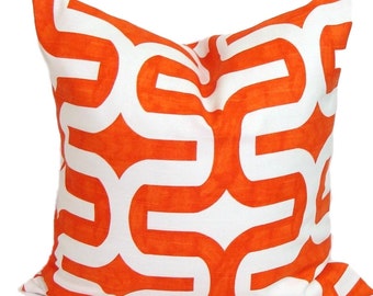 ORANGE Pillow, 16x16" Pillow Cover, Orange Decorative Pillow, , Orange Throw Pillow Cover, Pillow. Orange Cushion.Orange Pillow Cover.cm