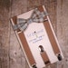 Blue Bow Tie, Brown Suspenders, Plaid Bow Tie, Baby, Kids, Toddler Suspenders, Mens, Adult, Ring Bearer Gift, Boys Cake Smash, Coffee
