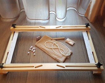 Tambour Embroidery Frame. Luneville/Tambour/Couture Professional Frame 60×40