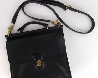 Coach Black Leather 9927 Shoulder Bag