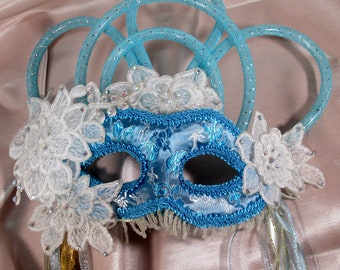 Mardi Gras, Carnival, Party, Ballroom Hand Crafted Original One of a Kind Mask