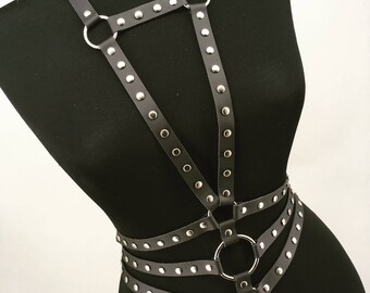 Leather harness