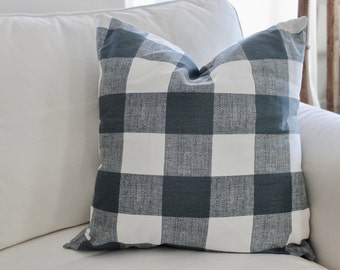 Buffalo Check Pillow Covers, Plaid Pillows. Check Pillow, Couch Pillow, Throw Pillow, Farmhouse Pillow, Pillow Sham, Gingham All Sizes