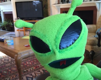 The Alien puppet from Supermarologan youtube sml movie.
