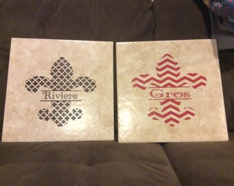 Large Decorative Tiles