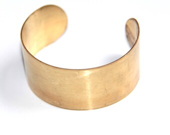 Cuff Golden brass support to customize