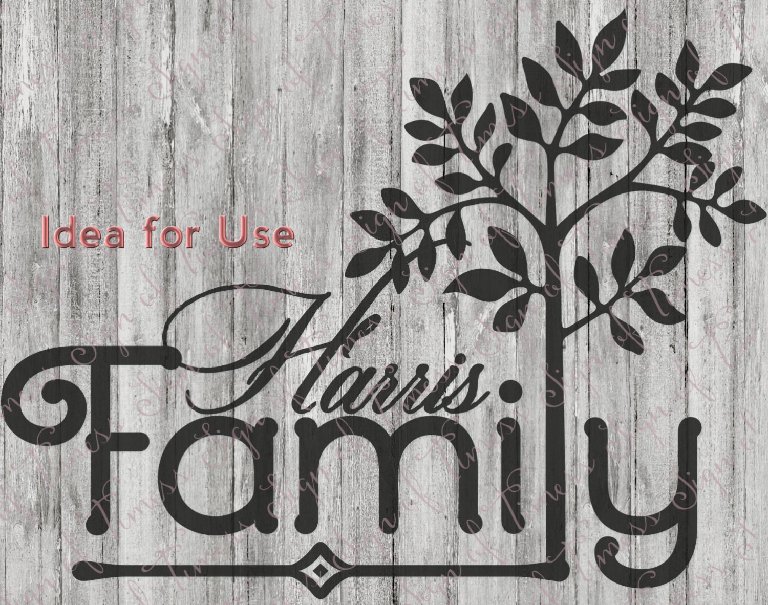 Family Tree Family Tree Sign Family Tree SVG PNG DFX Eps