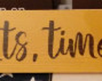 In these moments, time stood still Hand Painted Sign, Rustic Farmhouse Decor, Fixer Upper Style, Cottage Style Decor, Gallery Wall Sign