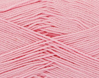 King Cole Giza Mercerised Cotton Double KnittingL Pink