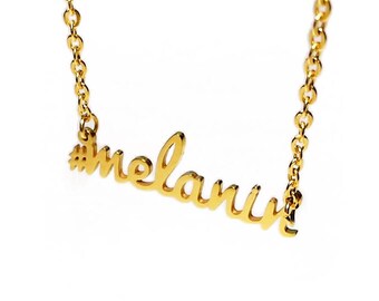 Melanin Necklace 18K Gold Plated