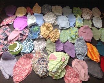 Precut fabric, fabric scraps - huge lot