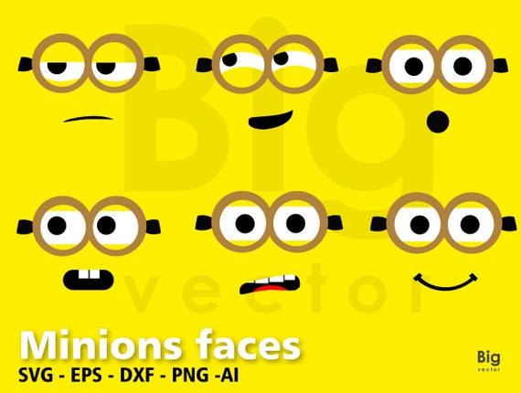 minions face svg