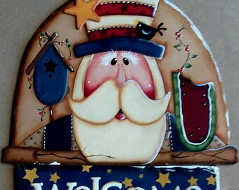 Uncle Sam Welcome Sign