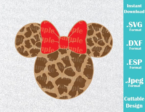 Download INSTANT DOWNLOAD SVG Disney Animal Kingdom Inspired Minnie