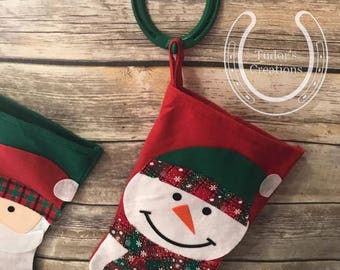 Horseshoe Christmas Stocking Holders Horseshoe Art Home Decor Unique Gift Hanger Mantle Fireplace