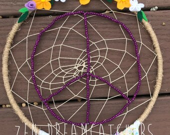 Peace sign dreamcatcher