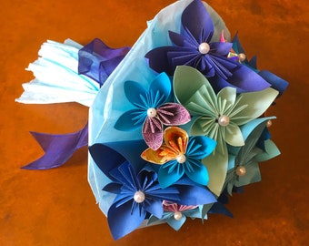 Origami blumenstrauß | Etsy