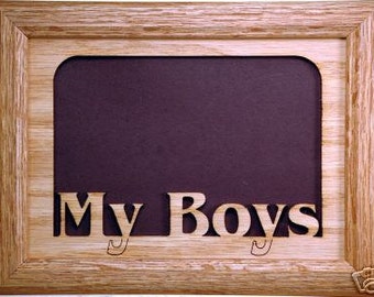 My Boys Picture Frame 5x7