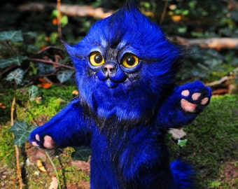 OOAK Poseable Art Doll, Chico