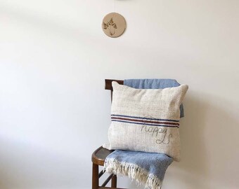 Embroidered Decorative Pillow