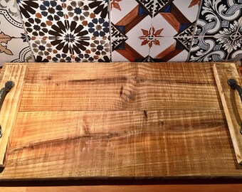 Handmade Wooden Serving Tray