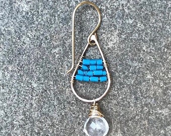 Water and Ice Earring