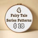 Modern Cross Stitch -Disney Princess Pattern -Disney Character - PDF - Fairy Tales 4 Patterns - 18 Dollars