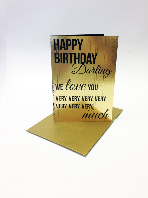 bright eyes inspired birthday card with lyrics from the song