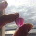 Pink & Purple multi sea glass
