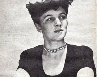 Ladies' Home Journal No. 2033 Spanish Beret - Ole!!! 1943