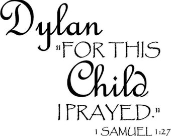 Children's wall decal
