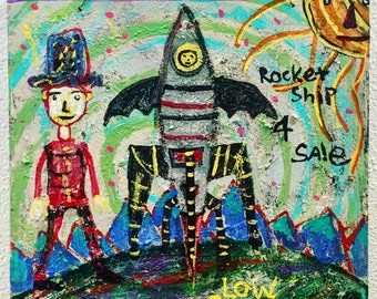 Rocket Ship for Sale: low mileage