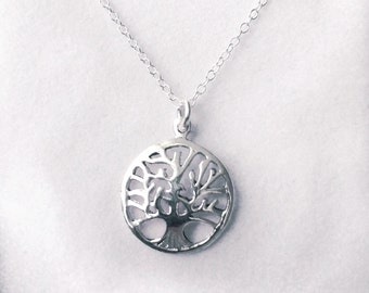 Sterling Silver Tree of Life Necklace