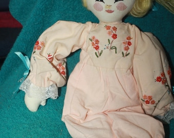 vintage Applause Knickerbocker Raggedy Ann rag doll