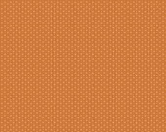 Asterisk Hunting Rust Fabric by Andover