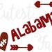 Embroidery Design, Alabama // Football // Bama // Cutest Fan // // Sports Embroidery Design // Bonus Included // Joyful Stitches