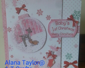 Baby's first Christmas card