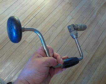Ratcheting Hand Drill , Bit Brace , Stanley Handyman Drill