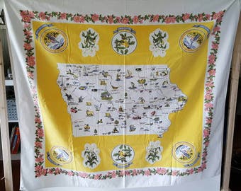 Beautiful Iowa State Tablecloth/Wall Hanging
