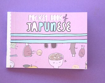 Pocket book of JaPUNese -- cute kawaii Japanese gift book / zine !!