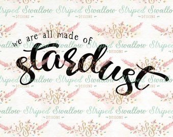 Stardust SVG Digital Cut File